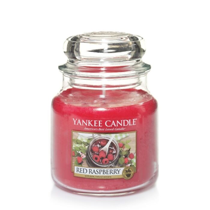 Yankee Candle Red Raspberry Medium Jar-1